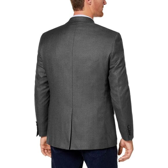 Ralph Lauren Men's Single Breasted Regular Fit Sport Coat Gray Size 50
